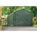 ShelterTube 12' x 25' x 11' Peak Style Garage/Shelter, Green   554795552